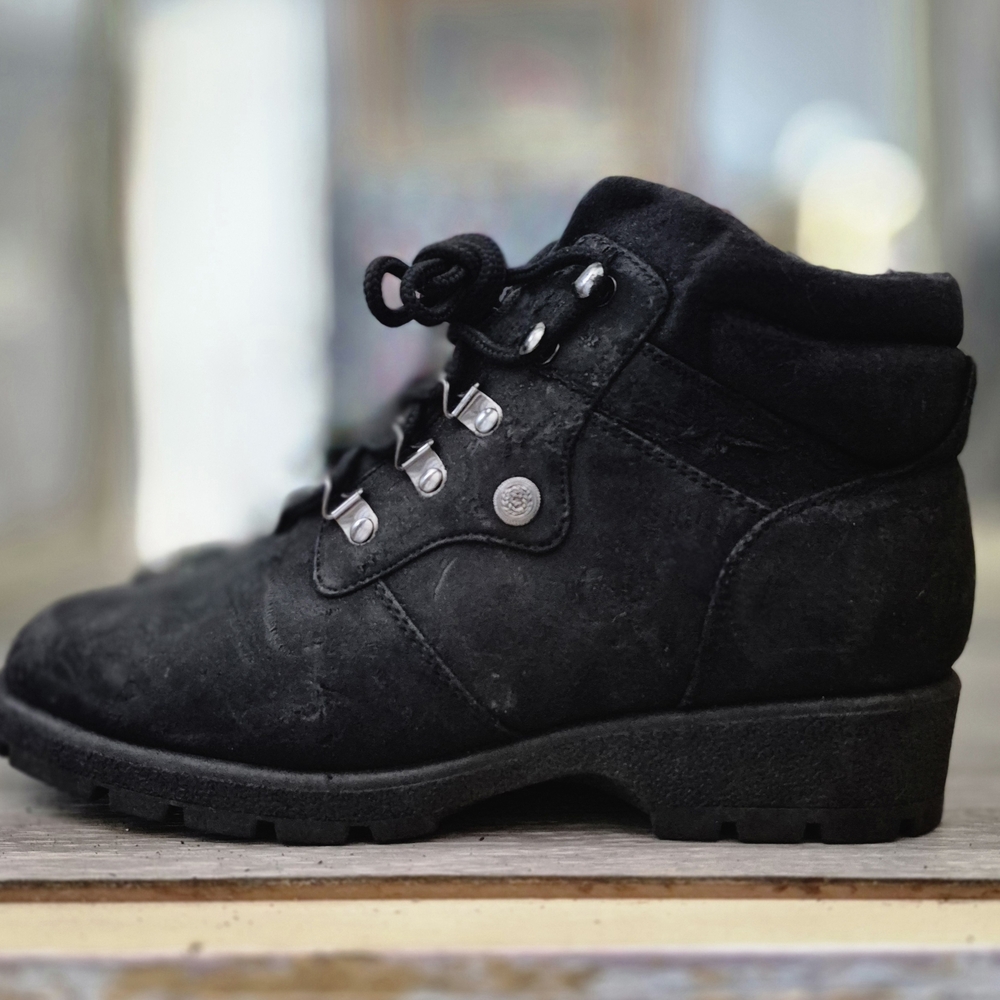 NWT Boston Accent Weatherproof/Waterproof Black Ankle Boots Size 8.5